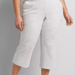 Livi Active Grey French Terry Capri